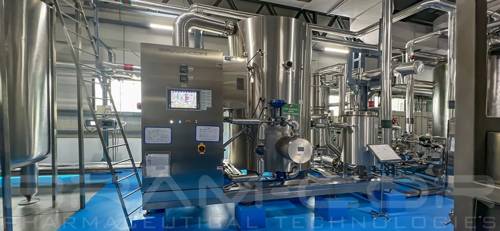 WFI production -Vapor compression distillation by BRAM-COR