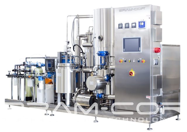 Bram-Cor STMC Vapor compression distiller with water pretreatment stmc-with-water-pretreatment