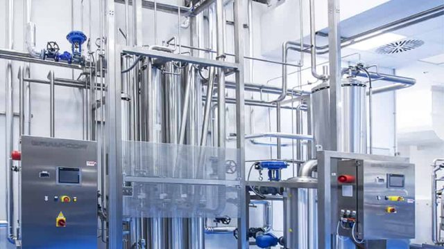 Bram-Cor Multiple effect distiller and Pure steam generator